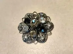 ヴィンテージクリスタルブローチ