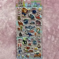 ボンボンドロップ ズートピア シール