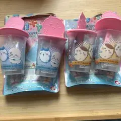 ひやキャラ　ハチワレ　ラッコ先輩　栗饅頭　シーサー　4個セット