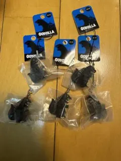 GODZILLA キーホルダーチャーム　ゴジラキーホルダー　5個セットのサムネイル