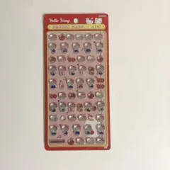 正規品 ボンボンドロップシール ミニ サンリオ ハローキティ　赤