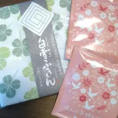 新品未開封　白雪ふきん 1枚　+ドリップコーヒー2つ　簡易ラッピング済