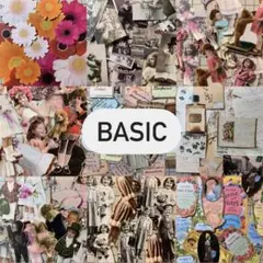 J1［ベーシック］コラージュ素材5点セットy オーダーメイド