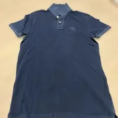 Abercrombie & Fitch ネイビー ポロシャツ S