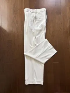 UNIQLOタックワイドパンツ ホワイトS 新品タグ付き
