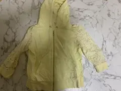 イエローレーススリーブパーカーのサムネイル