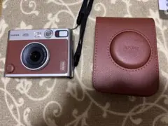 Fujifilm instax mini Evo ブラウン 本体とケース