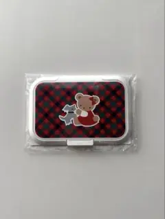 ファミリア　ビタット　赤チェック　リアちゃん　新品