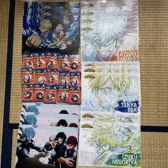 7月13日発送!僕のヒーローアカデミア クリアファイル 缶バッジセットのサムネイル