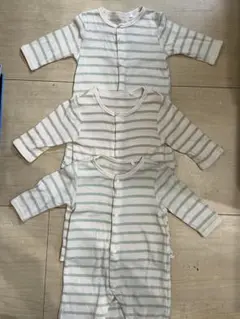 西松屋　ロンパース　3枚セット　50-60