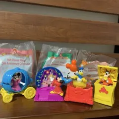 マクドナルド ハッピーセット ディズニー ワールド25周年 フィギュア