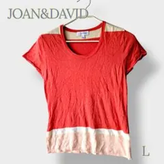 ＊JOAN&DAVID＊ Lサイズ ニット トップス セーター 半袖