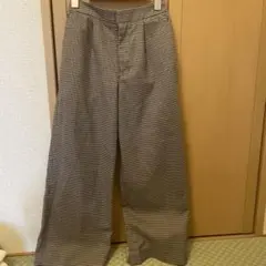 千鳥格子柄 パンツのサムネイル