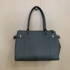 DIANA（ダイアナ) サフィアーノレザー A4対応トートバッグ グレー