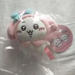 ちいかわ サンリオ デスクトップから見守るひっかけぬいぐるみ マイ