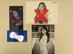 TWICE TZUYU ランダムポストカードセット(サイン入りメッセージカード)