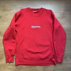 Supreme Box Logo Crewneck S red スウェット 赤