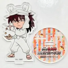 忍たま乱太郎　最強の軍師　体験展　土井半助　天鬼　ミニキャラアクリル　缶バッジ 忍たま乱太郎 最強の軍師 体験展 土井半助 天鬼 ミニキャラアクリル