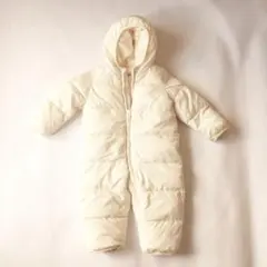 baby GAP フード付き中綿コート アイボリー