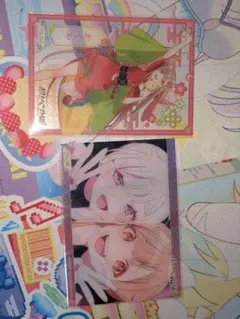 超かぐや姫！ブシロード　クリアカード　かぐや・ヤチヨ