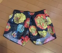 adidas 花柄ランニングパンツ　マラソン　L