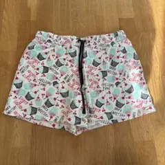 GU ジーユー　ルームウェア　ショートパンツ　カップケーキ柄のサムネイル