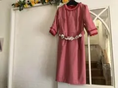 半額以下!chesty⭐︎コサージュベルト ワンピース⭐︎新品⭐︎チェスティー