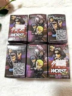 廃盤品❤︎クローズ　worst キャラヒーローズ　フィギュア　6体セット　美品