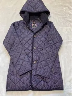 LAVENHAM ラベンハム クレイドン キルティングコート パープル XS