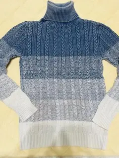 Hub & Spoke タートルネックニット M