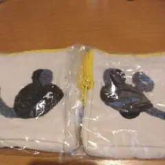 レオ・レオニズフレンズさがら刺繍ポーチ2点セット。