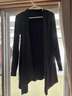 ZARA WOMAN ロングブラックカーディガンのサムネイル