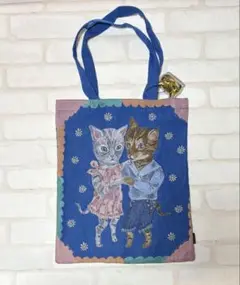ナタリーレテ レクタングル トートバッグ ダンスキャッツ