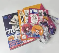 ブルーロック26巻 ＋ 缶バッジクリアカードステッカー 國神錬介 千切豹馬