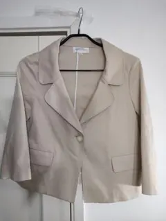 希少90s✦HANAEMORI森英恵ALMAENROSEステッチワークジャケットのサムネイル