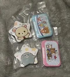 リラックマ 星型缶バッジ セット