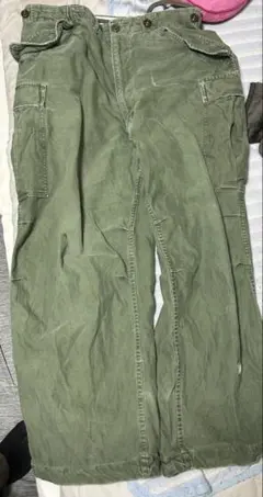 50s m51 カーゴパンツ 実物　MRサイズ　傷あり