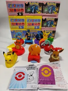 マクドナルド　ハッピーセット　ポケモン おもちゃコンプリートセット 9種類