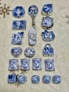 ★SUKARUPANDA★ブルーローズSPちゃんビーズ