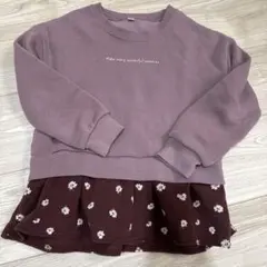 Birthday フリル付きトレーナー 120