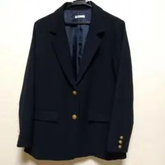 ネイビー ブレザー ジャケット 金色ボタン