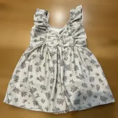 ベビー水着(女の子) フリル 花柄 サイズ80 アプレレクール