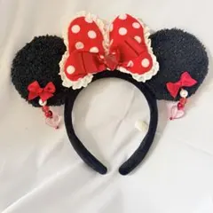 ミニーマウス　カチューシャ　ミニーちゃん　ディズニーシー　ディズニーランド