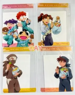 忍たま乱太郎　クリアカード　4種4枚セット　②