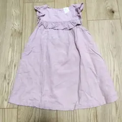 H&M エイチアンドエム 子供服 85 ワンピース ピンク ノースリーブ