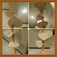 まろんにゃん様専用　キャットタワー　天井まで木登りバージョン