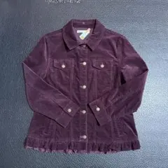 ROSEDECO コーデュロイ ジャケット Ｇジャン XL 3L ワインレッド