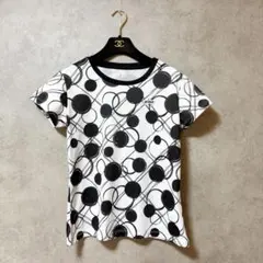 prince プリンス テニスウェア Tシャツ 総柄 ドット M レディースのサムネイル