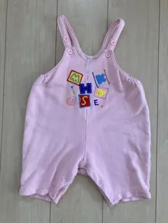ミキハウス ロンパース つなぎ　ボトムス　女の子80