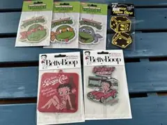 未使用 TMNT Betty Boop Moon エアフレッシュナー セット